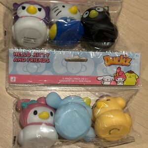 Hello Kitty and Friends Bath Toy Trio